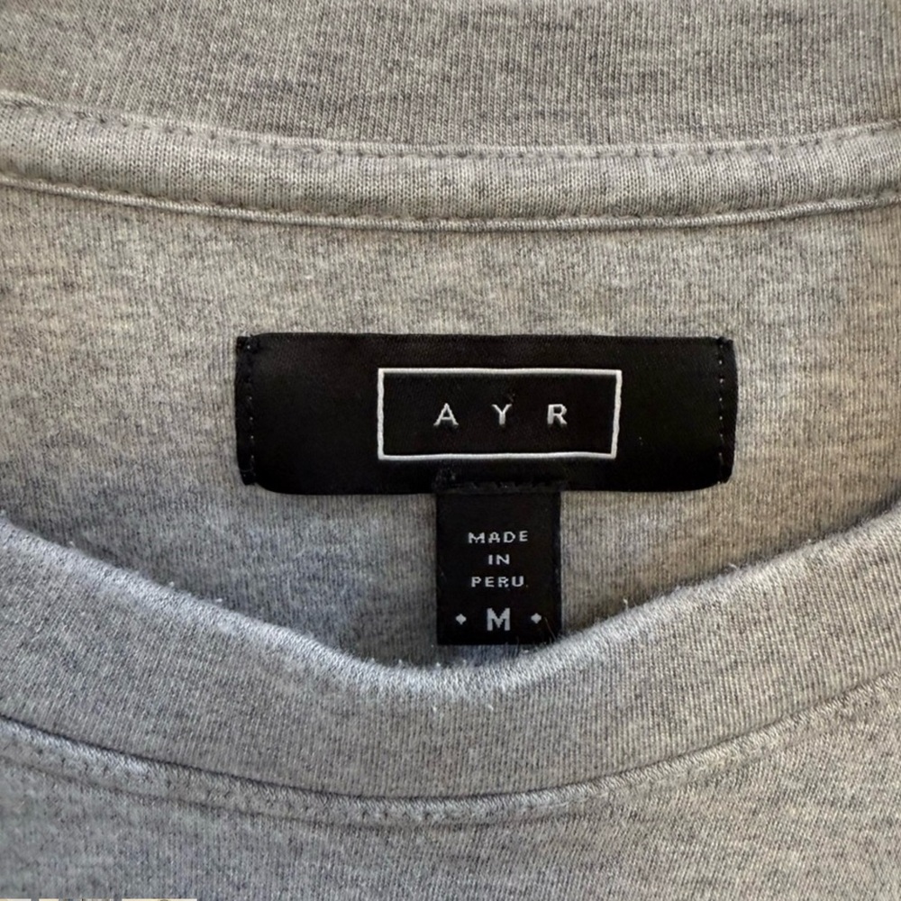 AYR The Cool Sweatshirt Crewneck Rib - Picture 2 of 6